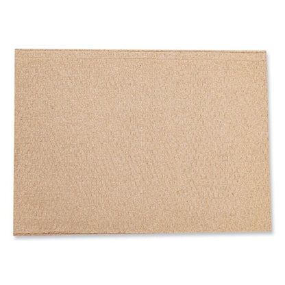 Valay Interfolded Napkins, 1-ply, 6.3 X 8.85, Kraft, 6,000/carton