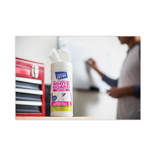 Dry Erase Board Cleaner Wipes, 7 X 12, 40/canister