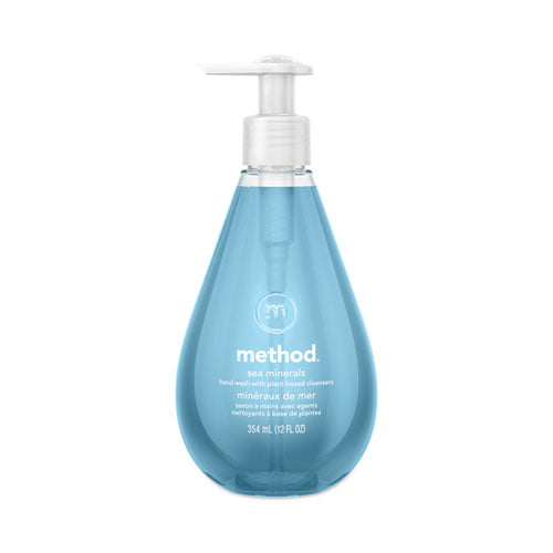 Gel Hand Wash, Sea Minerals Scent, 12 Oz