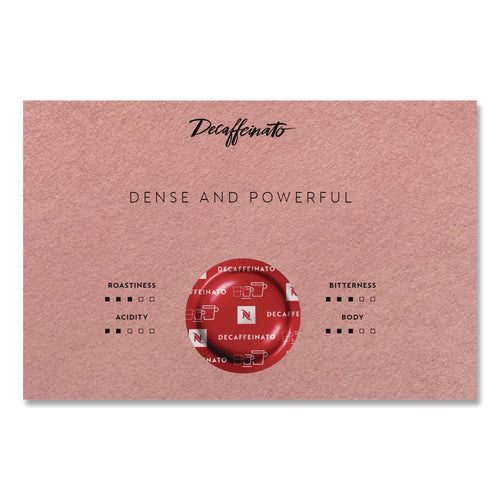 Professional Decaffeinato Espresso Nespresso Pods, 50/box