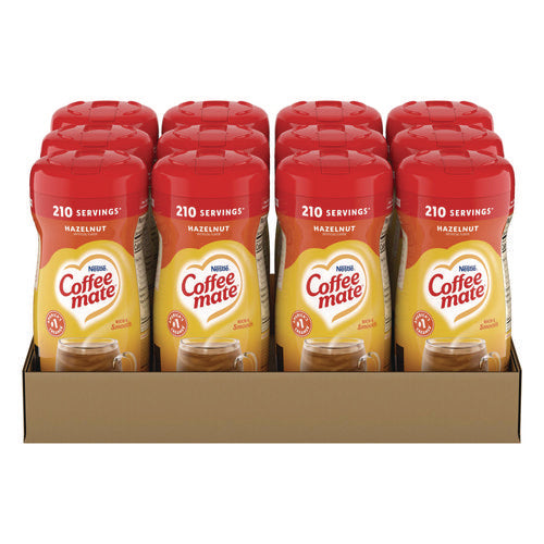 Non-dairy Powdered Creamer, Hazelnut, 15 Oz Canister, 12/carton