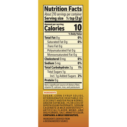 Hazelnut Creamer Powder, 15 Oz Canister