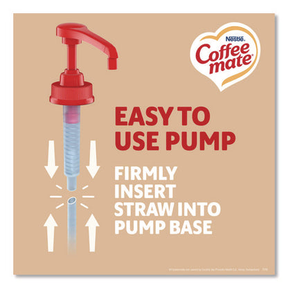 Liquid Coffee Creamer, Sweetened Original, 1.5 L Pump Bottle, 2/carton