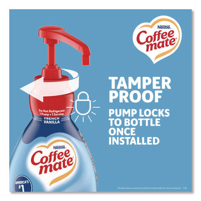 Liquid Coffee Creamer, French Vanilla, 1.5 L Pump Bottle, 2/carton