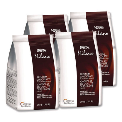 Milano Premium Chocolate Hot Cocoa Mix, 28 Oz Packet, 4/carton