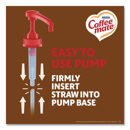 Liquid Coffee Creamer, Snickers, 1.5 L Pump Bottle