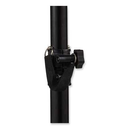 Aluminum Tripod For Pra Series Pa Systems, 43" To 69", Black