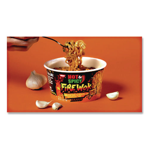 Hot And Spicy Fire Wok Molten Chili Chicken, 4.37 Oz Bowl, 6/carton