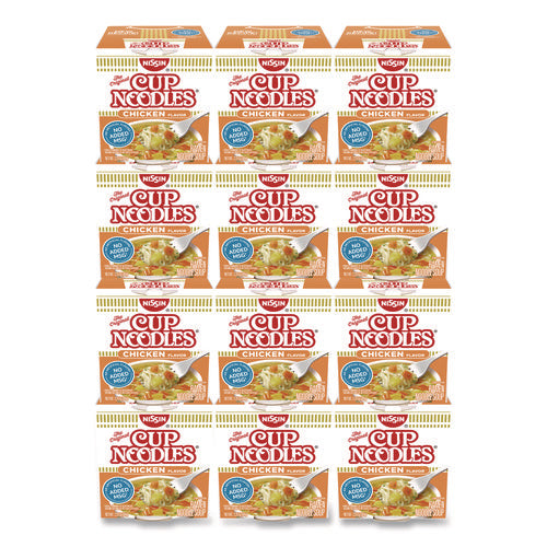 Cup Noodles, Chicken, 2.25 Oz Cup, 12/carton