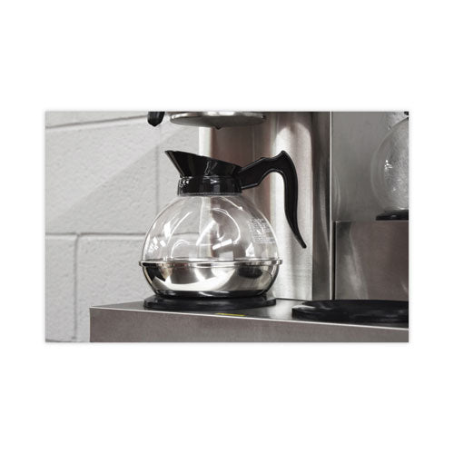 Unbreakable Regular Coffee Decanter, 60 Oz, Black Handle