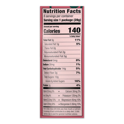 Cranberry Nut Mix, (8) 1 Oz Bags
