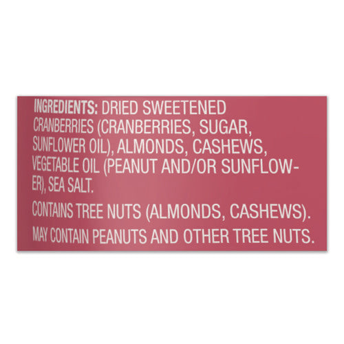 Cranberry Nut Mix, (8) 1 Oz Bags