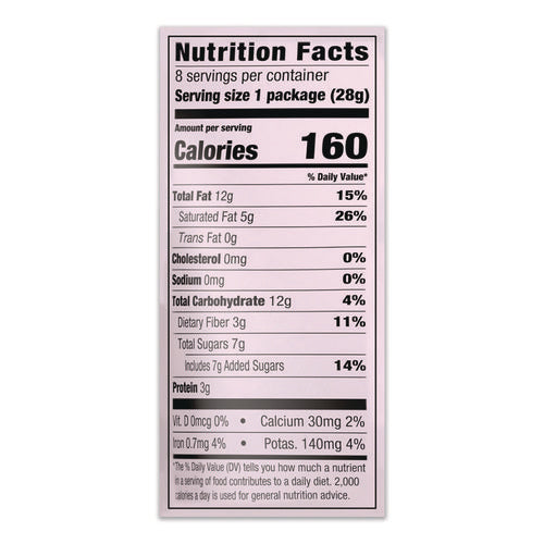 Dipped Almonds, Dark Chocolate, (8) 1 Oz Bags