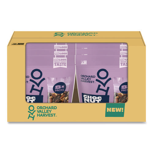 Chocolate Raisin Nut Mix, (8) 1 Oz Bags