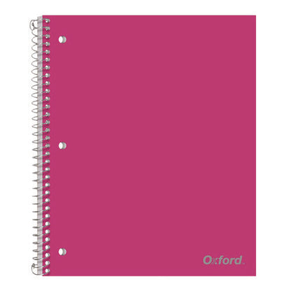 Poly One-subject Notebook, Medium/college Rule, Randomly Assorted Cover Color, (100) 11 X 9 Sheets