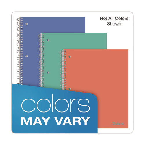 Poly One-subject Notebook, Medium/college Rule, Randomly Assorted Cover Color, (100) 11 X 9 Sheets