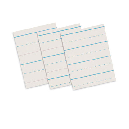 Multi-program Handwriting Paper, 30 Lb Bond Weight, 5/8" Long Rule, Two-sided, 8.5 X 11, 500/pack