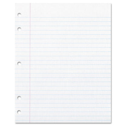 Ecology Filler Paper, 3-hole, 8 X 10.5, Wide/legal Rule, 150/pack