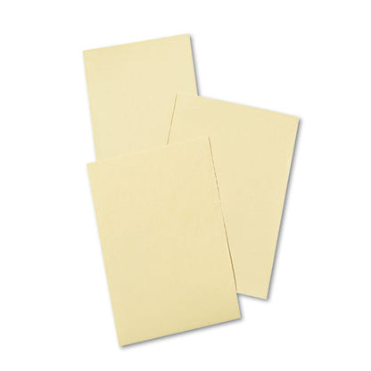 Cream Manila Drawing Paper, 50 Lb Cover Weight, 12 X 18, Cream Manila, 500/pack