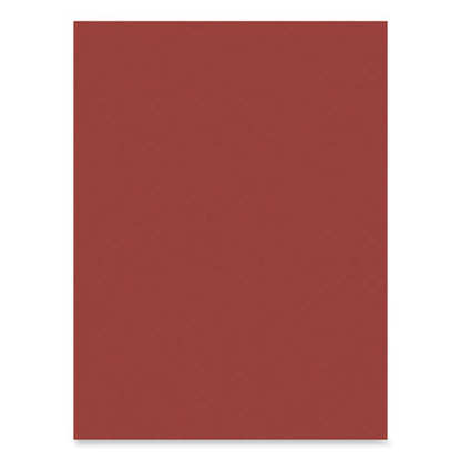 Sunworks Construction Paper, 50 Lb Text Weight, 9 X 12, Red, 50/pack