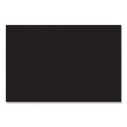 Sunworks Construction Paper, 50 Lb Text Weight, 24 X 36, Black, 50/pack