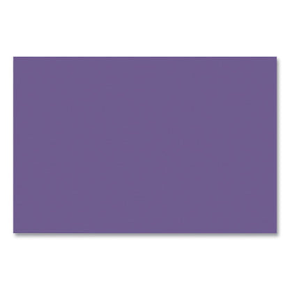 Sunworks Construction Paper, 50 Lb Text Weight, 12 X 18, Violet, 50/pack