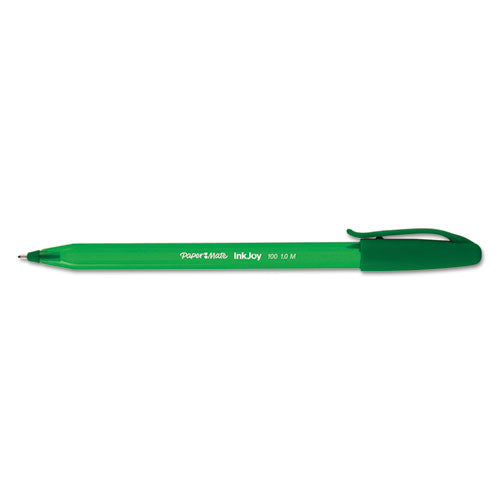 Inkjoy 100 Ballpoint Pen, Stick, Medium 1 Mm, Assorted Ink And Barrel Colors, 8/pack