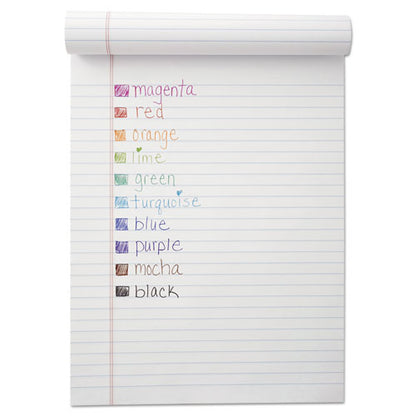 Inkjoy 100 Rt Ballpoint Pen, Retractable, Medium 1 Mm, Assorted Ink And Barrel Colors, 20/pack