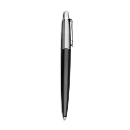 Jotter Bond Street Ballpoint Pen, Retractable, Medium 1 Mm, Blue Ink, Black/chrome Barrel