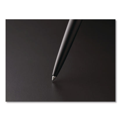 Jotter Bond Street Ballpoint Pen, Retractable, Medium 1 Mm, Blue Ink, Black/chrome Barrel