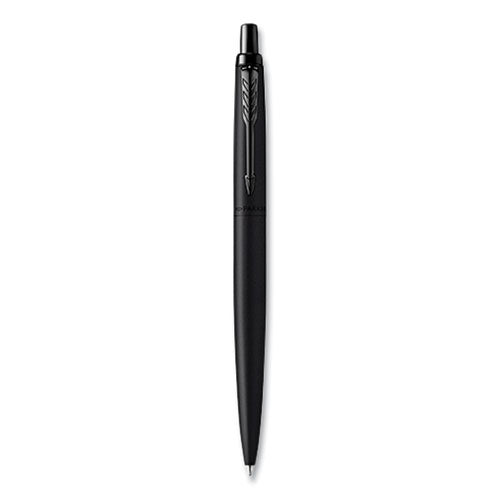 Jotter Xl Ballpoint Pen, Retractable, Medium Point, Blue Ink, Black Barrel