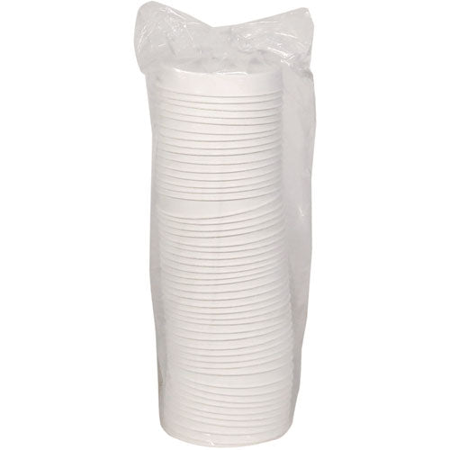 Earthchoice Pfas-free Compostable Soup Cup Lid, For 8 Oz To 16 Oz Soup Cups, 4" Diameter, White, Sugarcane, 500/carton
