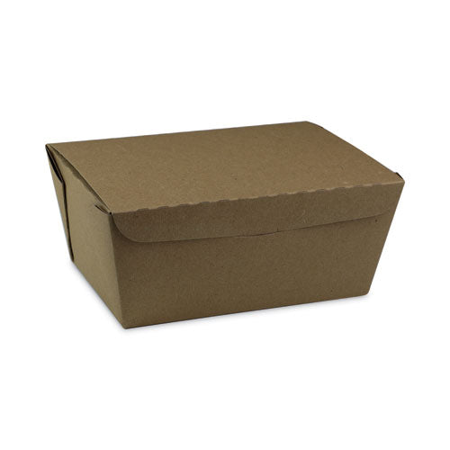 Earthchoice Onebox Paper Box, 66 Oz, 6.5 X 4.5 X 3.25, Brown, 160/carton