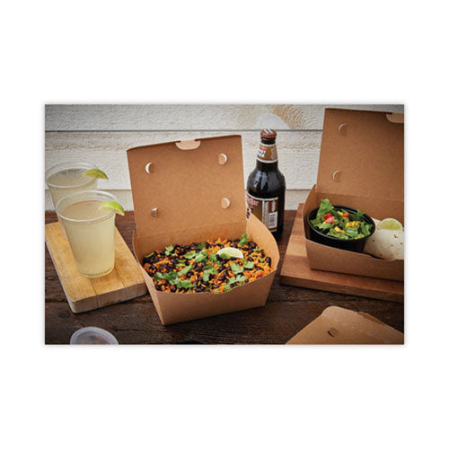 Earthchoice Onebox Paper Box, 66 Oz, 6.5 X 4.5 X 3.25, Brown, 160/carton