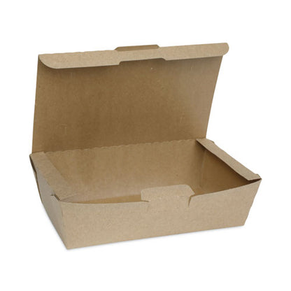 Earthchoice Tamper Evident Onebox Paper Box, 9.04 X 4.85 X 2.75, Brown, 162/carton
