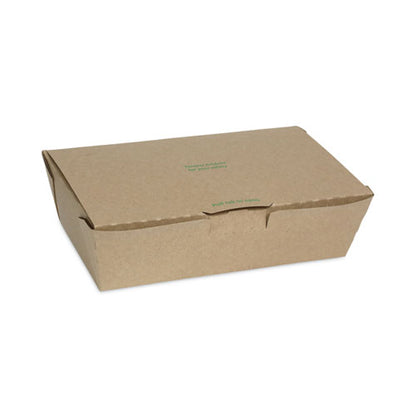 Earthchoice Tamper Evident Onebox Paper Box, 9.04 X 4.85 X 2.75, Brown, 162/carton