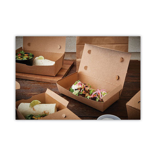 Earthchoice Onebox Paper Box, 77 Oz, 9 X 4.85 X 2.7, Brown, 162/carton