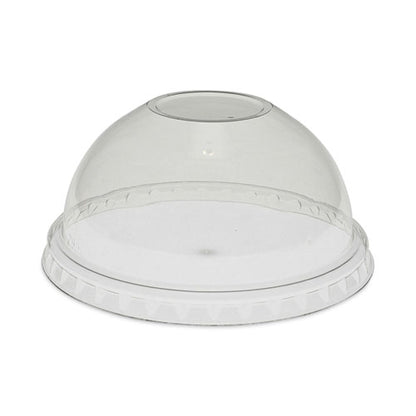 Earthchoice Strawless Rpet Lid, Dome Lid, Fits 9 Oz To 20 Oz "a" Cups, Plastic, Clear, 900/carton