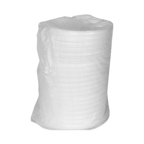 Placesetter Satin Non-laminated Foam Dinnerware, Platter, 8.5 X 11.5, White, 500/carton