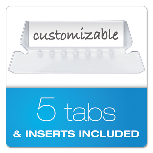 Desktop File With Hanging Folders, Letter Size, 6" Long, Blue