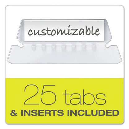 Colored Hanging Folders, Letter Size, 1/5-cut Tabs, Navy, 25/box