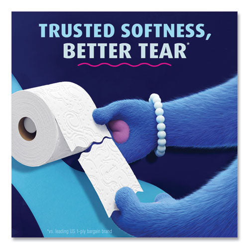 Ultra Soft Bathroom Tissue, Mega Roll, Septic Safe, 2-ply, White, 224 Sheets/roll, 18 Rolls/carton