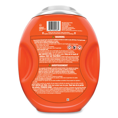 Hygienic Clean Heavy 10x Duty Power Pods, He Compatible, Original Scent, 76 Oz Tub, 45 Pods, 4/carton