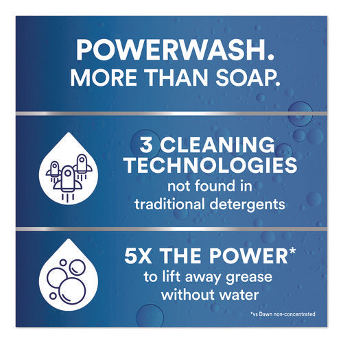 Heavy Duty Powerwash Commercial Dish Spray, Fresh Scent, 16 Oz Spray Bottle