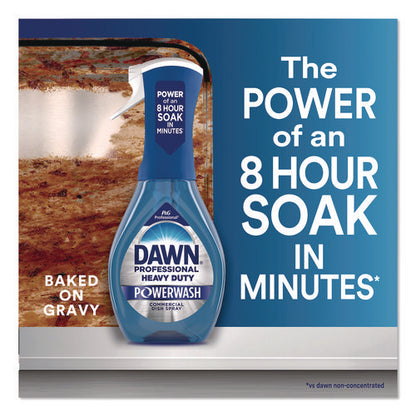 Heavy Duty Powerwash Commercial Dish Spray, Fresh Scent, 16 Oz Spray Bottle