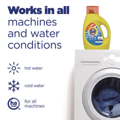 Simply Clean And Fresh Laundry Detergent, He Compatible, Refreshing Breeze, 64 Loads, 84 Oz Bottle, 4/carton