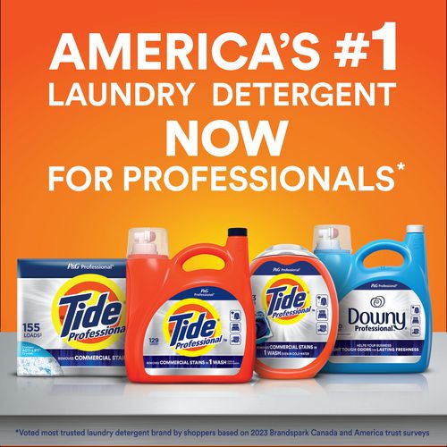 Commercial Power Pods Laundry Detergent, He Compatible, 63 Liquid Pods/tub, 4 Tubs/carton