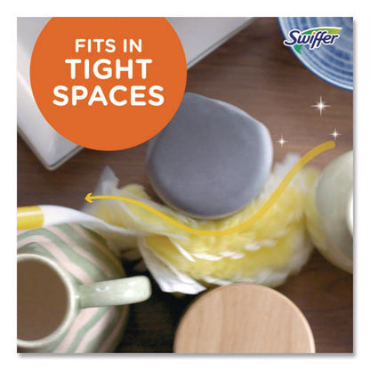 Heavy Duty Dusters Refill, Dust Lock Fiber, Yellow, 6/box