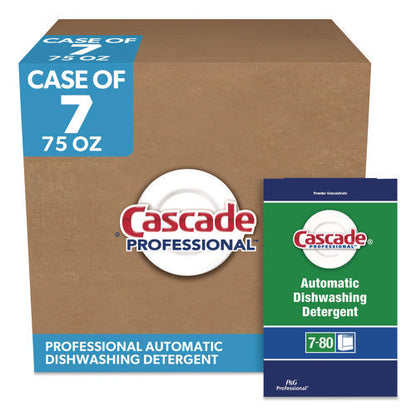 Automatic Dishwasher Detergent Powder, Fresh Scent, 75 Oz Box, 7/carton