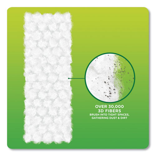 Heavy-duty Dry Refill Cloths, 11 X 8.5, White, 32/pack